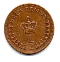 Reino Unido - 1982 - 1/2 Penny - Foto 2