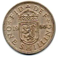 Reino Unido - 1966 - 1 Shilling
