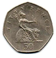 Reino Unido - 1957 - 50 Pence - Foto 2