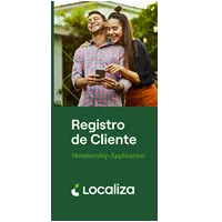 REGISTRO DE CLIENTE LOCALIZA