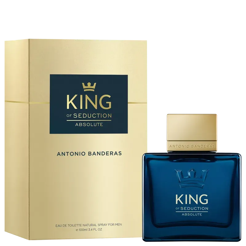 Perfume Masculino King of Seduction absolute Antônio Banderas 100ml