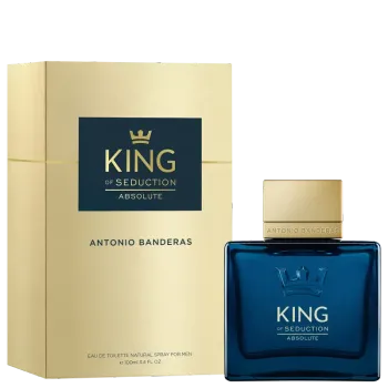 Perfume Masculino King of Seduction absolute Antônio Banderas 100ml