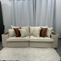 Sofá Cama retratil e reclinavel valencia/Tebas 250cm - Foto 4