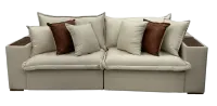 Sofá Cama retratil e reclinavel valencia/Tebas 250cm - Foto 6