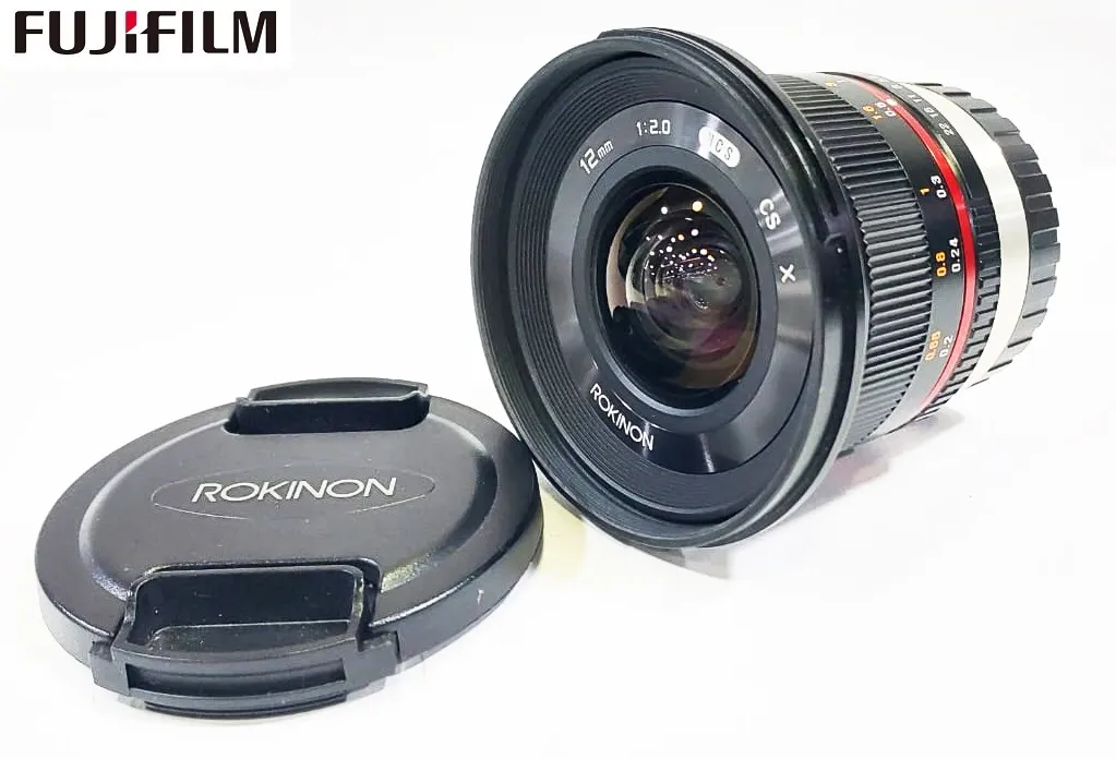Lente Rokinon 12mm f/2.0 NCS CS para  Fujifilm X -  Vendida