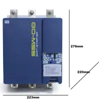 Chave De Partida Soft-starter Weg Ssw08 200a 75cv em 220v/ 125cv em 380v - 10803142 - Foto 9