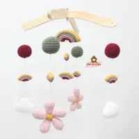 Móbile Arco-íris + Flores + Nuvens - Foto 4