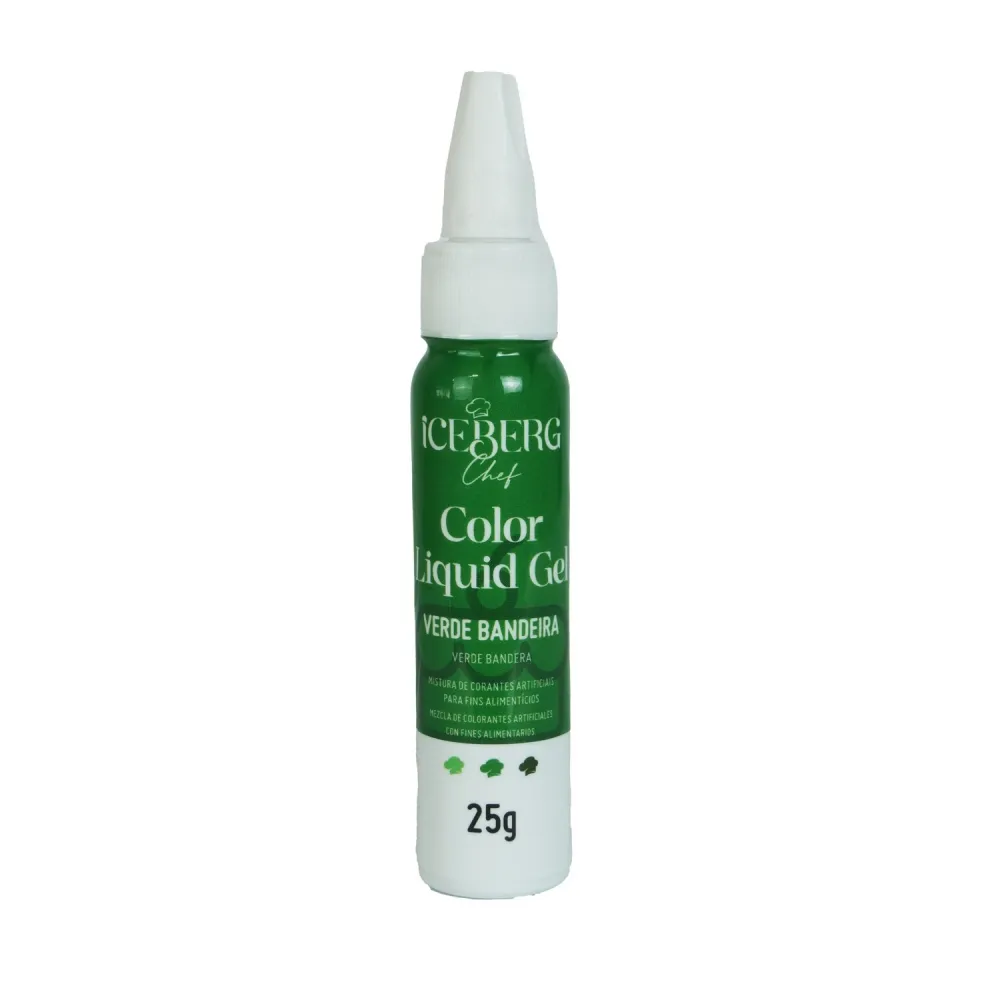 Corante gel verde bandeira 25 g