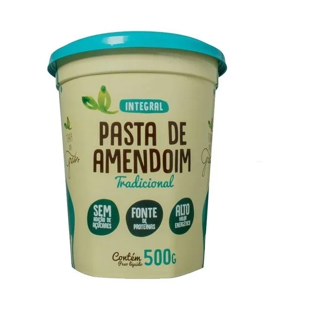 Pasta de Amendoim - Tradicional - 500g Terra dos Grãos 