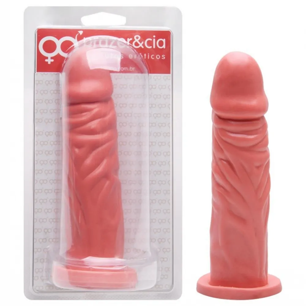 PÊNIS DE BORRACHA 17CM - PROMOÇÃO Imagem