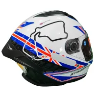 CAPACETE MT STINGER 2 GRAND PRIX UNITED KINGDOM - Foto 2