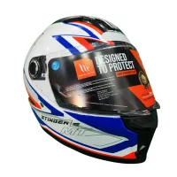 CAPACETE MT STINGER 2 GRAND PRIX FRANCE - Foto 3