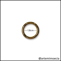 ARGOLA DE METAL 1,8cm - Foto 3