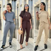 CONJUNTO BÁSICO JOGGER -VERDE G - Foto 7