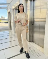 CONJUNTO BÁSICO JOGGER -VERDE G - Foto 10