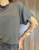 CONJUNTO BÁSICO JOGGER -VERDE G - Foto 6