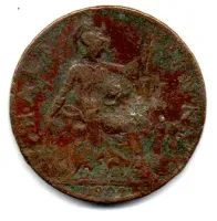 Reino Unido - 1902 - 1/2 Penny - UTG