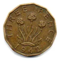 Reino Unido - 1942 - 3 Pence