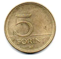 Hungria - 2006 - 5 Forint - Foto 2