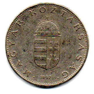 Hungria - 1997 - 10 Forint