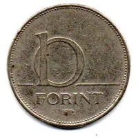 Hungria - 1997 - 10 Forint - Foto 2