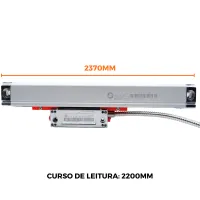 RÉGUA DIGITAL FRESA KA600 2200MM ESCALA LINEAR  - Foto 9