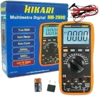 Multímetro Digital Hikari Profissional Hm-2090 Auto Range - Foto 2