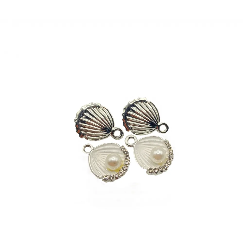 pingente conha com perola premium Imagem