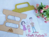 G1.698 Gabarito de Moldes em MDF Solapa 2  - Atividades A4