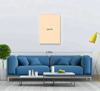 Crie Seu Quadro - Tamanho: A1 (60 cm X 90 cm) - Frete Grátis
