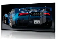 Quadro Decorativo Carro Soprt Japonês  130x60 moldura preta 2x2 cm - Foto 2