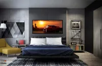 Quadro Decorativo Corvette Adrenalina 130x60 Moldura preta 2x2 cm - Foto 6