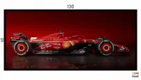 Quadro Decorativo F1 Ferrari Gp Racing 130x60 Moldura preta 2x2 cm - Foto 3