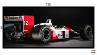Quadro Decorativo Marlboro F1 Honda Senna 130x60 Moldura preta 2x2 cm - Foto 3