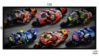 Quadro Decorativo Moto GP Técnica 130x60 Moldura preta 2x2 cm - Foto 3
