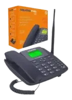 Telefone Celular Fixo Rural De Mesa Aquário Ca-42s 2g Antena Interna