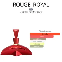 Perfume Rouge Royal Marina de Bourbon- Eau de Parfum-50ml - Foto 4