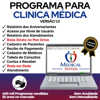 Programa Consultório e Clinica Médica v1.0