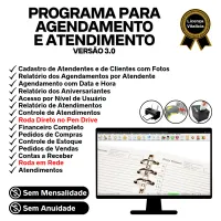 Programa Agendamento, Vendas, Compras Atendimento e Financeiro v3.0 — imagem 2