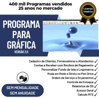 Programa OS Gráfica Rápida com Produtos e Orçamentos v2.5 — imagem principal