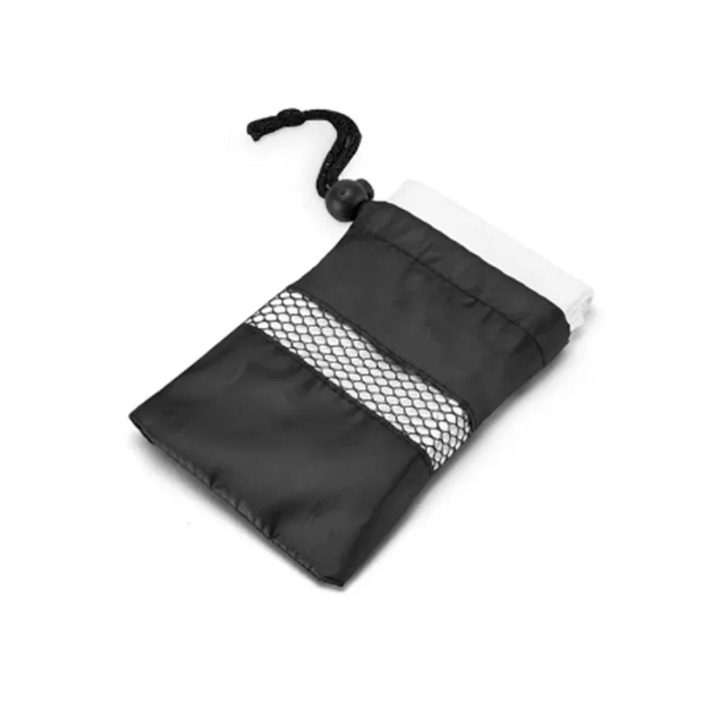 Toalha Fitness Pequena de Microfibra c/ Bolsa  - 30x30cm Imagem