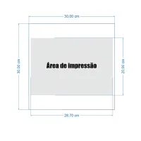 Toalha Fitness Pequena de Microfibra c/ Bolsa  - 30x30cm - Foto 4