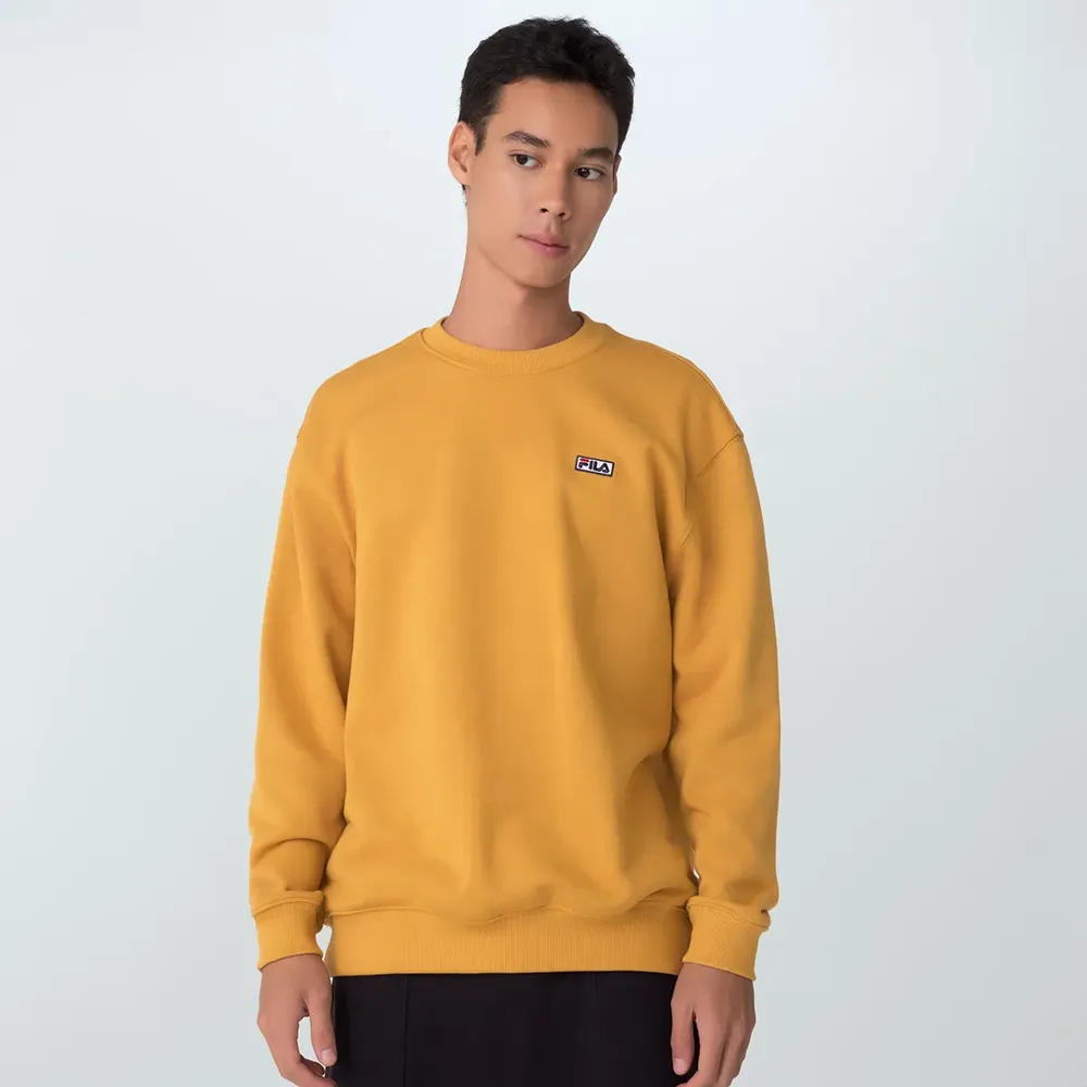 Casaco Fila Fechado Logo Letter II Masculino Mostarda