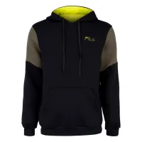 Moletom com Capuz  Fila Classics Colorblock Masculino - Preto