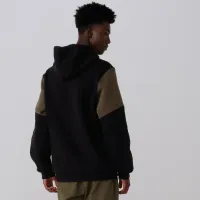 Moletom com Capuz  Fila Classics Colorblock Masculino - Preto - Foto 5