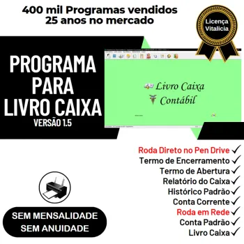 Programa Livro Caixa Contabil v1.5