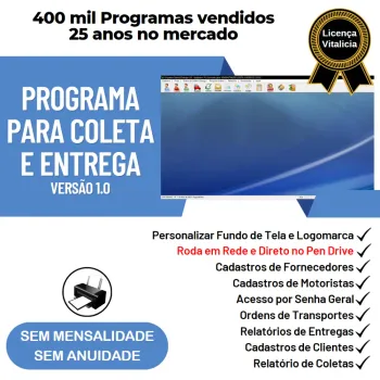 Programa Coleta e Entrega v1.0