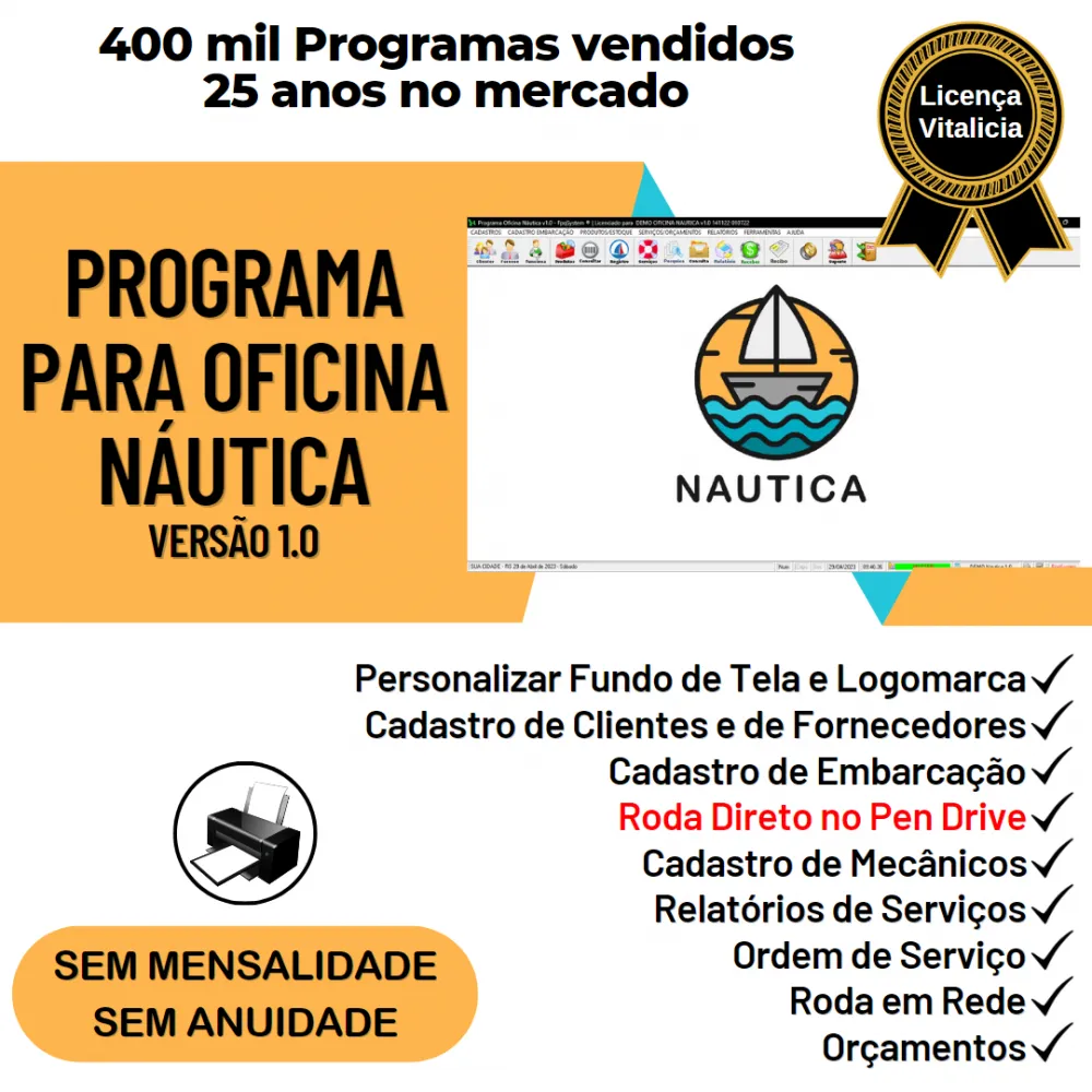 Programa Ordem de Serviço para Oficina Nautica v1.0