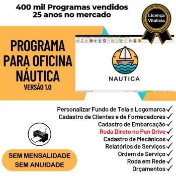 Programa Ordem de Serviço para Oficina Nautica v1.0