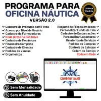 Programa Ordem de Serviço para Oficina Nautica + Vendas e Financeiro v2.0 — imagem principal